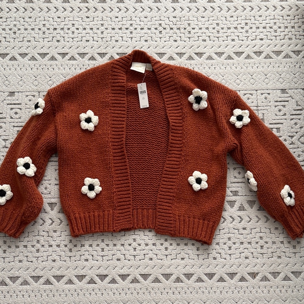 NWT Anthropologie Knit Cardigan